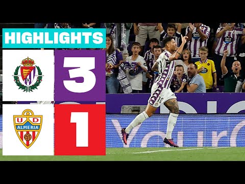 REAL VALLADOLID 3 - 1 UD ALMERÍA | RESUMEN LALIGA HYPERMOTION