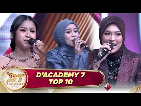 Syahdu Banget! Adu Improvisasi "Ijuk" Versi Lesti, Selfi & April | D'Academy 7 Top 10