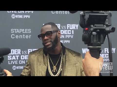 Deontay Wilder says He Is Going To Be "Too Dangerous To Be Around" During Fight Camp for Tyson Fury