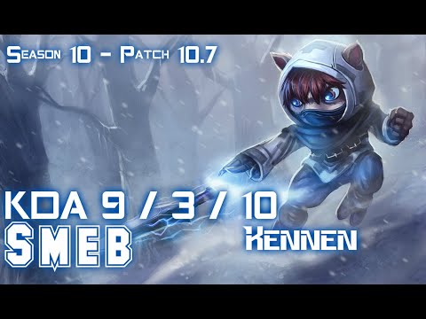 Smeb KENNEN vs LUCIAN Top - Patch 10.7 KR Ranked