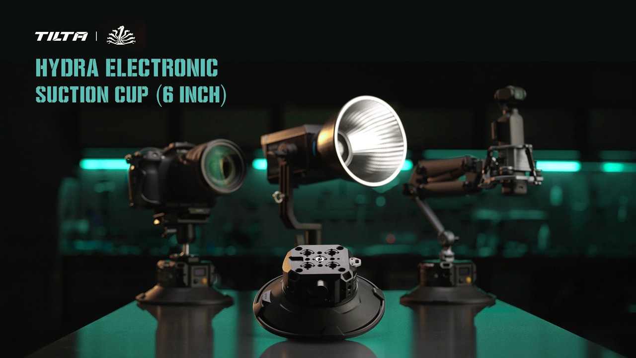 Introducing the Tilta Hydra Electronic Suction Cup 6 Inch