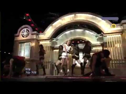 100725 Chae Yeon - Crazy + Look Look Look Comeback SBS Inkigayo 130414