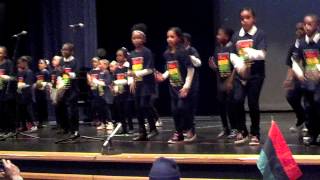 Matteson School Step Team MLK Celebration