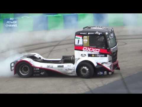 Kiss Norbert Burnout 2015 Hungaroring ETRC MAN