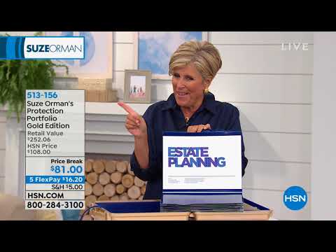 HSN | Suze Orman Financial Solutions for You 09.09.2018 - 01 PM