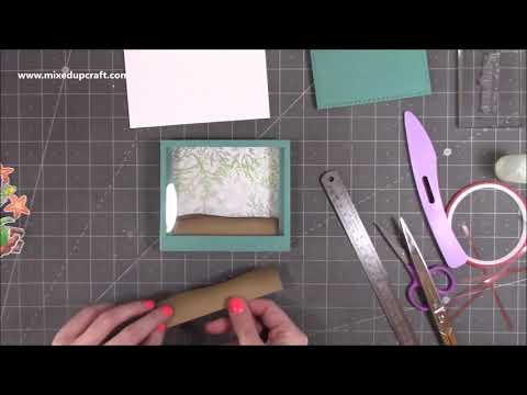 Diorama Concertina Front Fold Card from Paper Discovery - by Sam Calcott