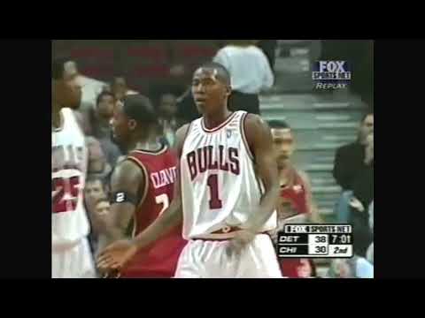 Rookie Jamal Crawford Hits His Season High (17 pts, 4 threes vs. Pistons)