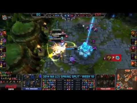 Double ace in the LCS game between Coast and EG