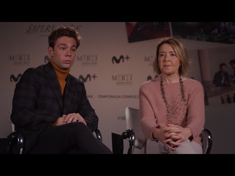 Los actores de Merlí defienden el catalán y el español