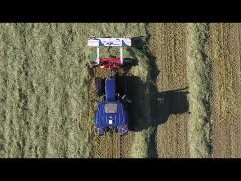 FIENAGIONE 2020-Ranghinatura- Reiter Respiro R3 Profi + New Holland T6 160 Blue Power Trimble