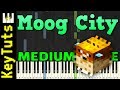 Moog City From Minecraft Medium Mode Piano Tutorial Synthesia
