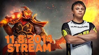 Dota 2 Stream: Na`Vi Funn1k - Ember Spirit (Gameplay)