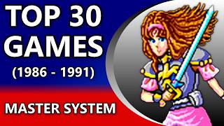 My Top 30 Sega Master System Games - NTSC-U (US)