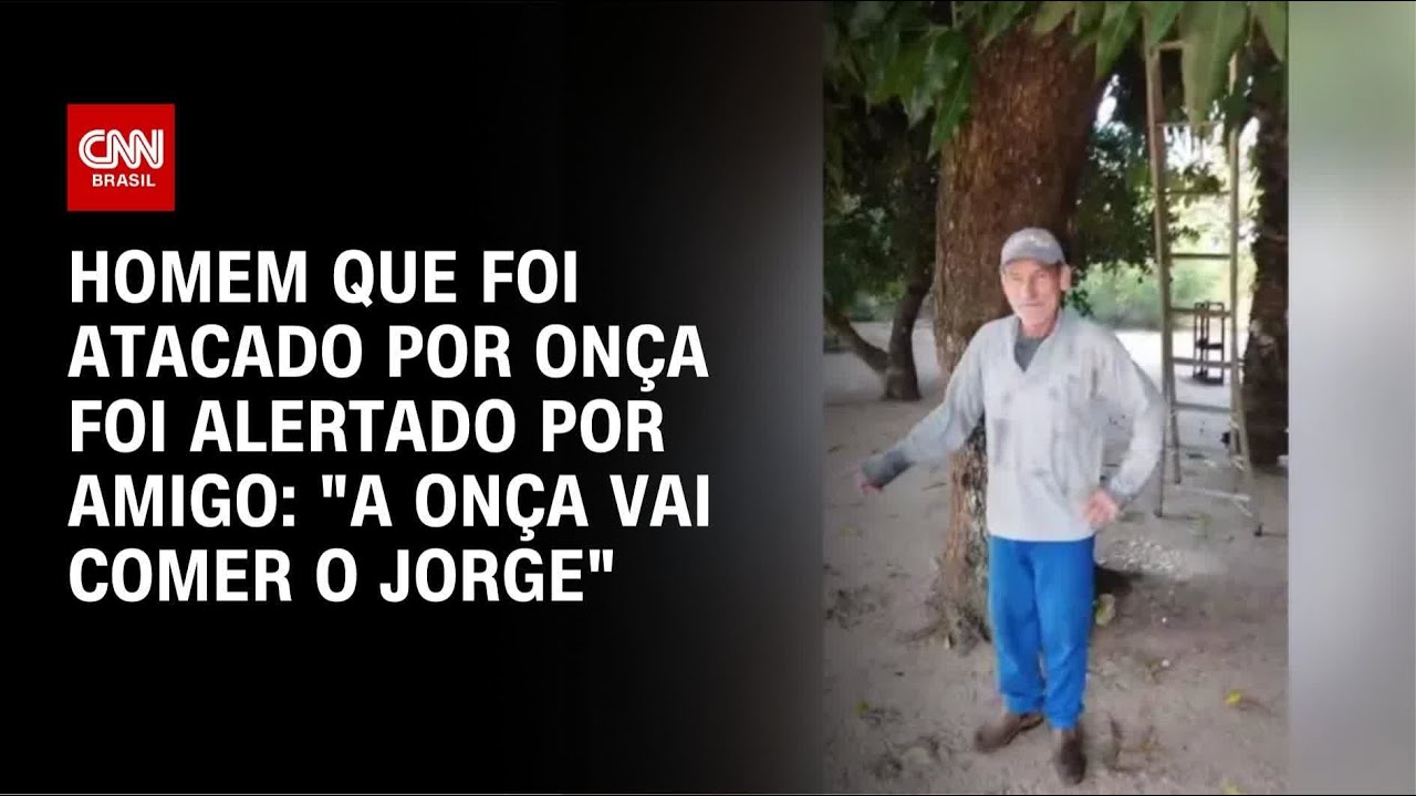 Amigo previu ataque de onça que matou caseiro no Mato Grosso do Sul | LIVE CNN