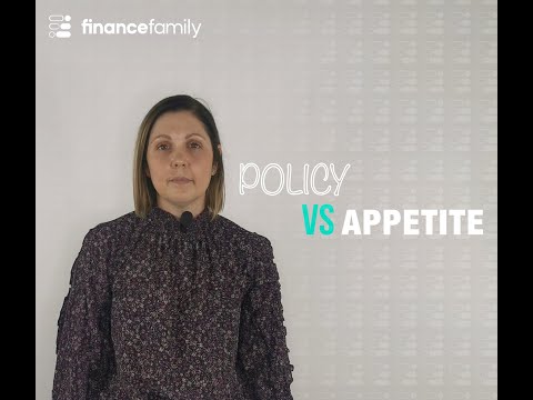 Policy Vs Appetite