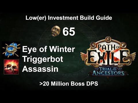 [PoE 3.22] - Eye of Winter Triggerbot Assassin - Budget Build Guide