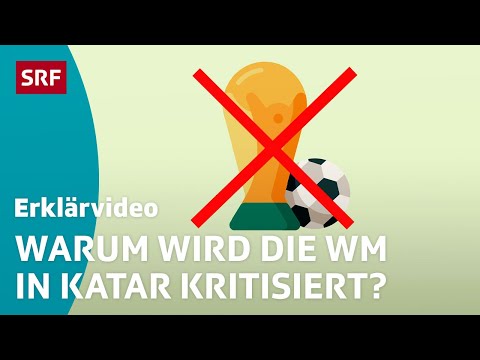 Kritik an der WM 2022 in Katar – einfach erklärt | Kindervideos | SRF Kids