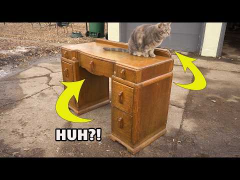Vintage Furniture Restoration & Repair | An Old Vanity Gets A Makeover | Refinishing & Repair