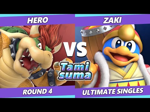 TAMISUMA 174 SSBU - Hero (Bowser) Vs. ZAKI (Dedede) Smash Ultimate Round 4