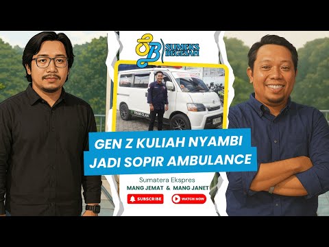 WOW! Mahasiswa Ini Rela jadi Sopir Ambulans Sembari Kuliah