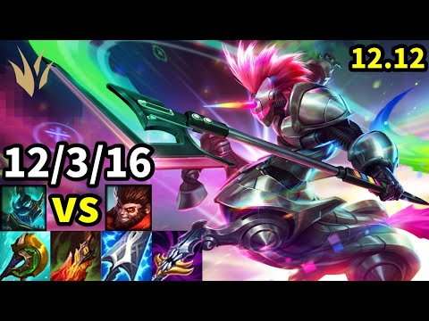 Hecarim Jungle vs Wukong - KR Master | Patch 12.12