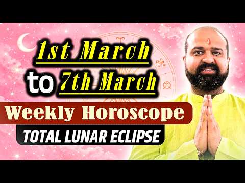 LUNAR ECLIPSE! Weekly Horoscope March 1 - 7, 2026 All 12 Zodiac Signs | 12 Signs Astrology Forecast