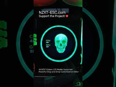 Spooky Season Has Arrived on Your NZXT Kraken LCD!