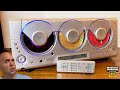 The WORST AMP I've EVER Tested? 2004 Emerson Triple Play MS3103 CD Changer Stereo System