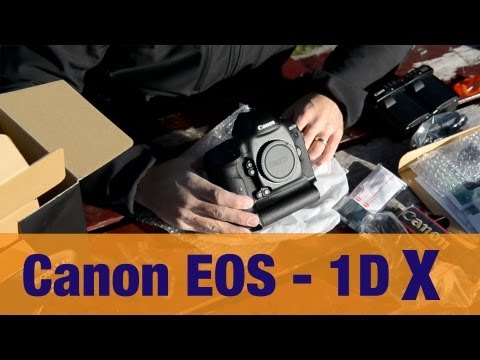 Unboxing my D4 replacement - the Canon 1DX
