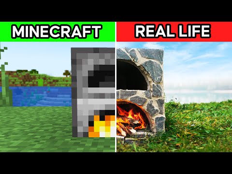 Ich bau einen echten MINECRAFT OFEN