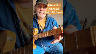 Keith Richards Amnesia. #rollingstones #aprenderguitarra #fender #telecaster