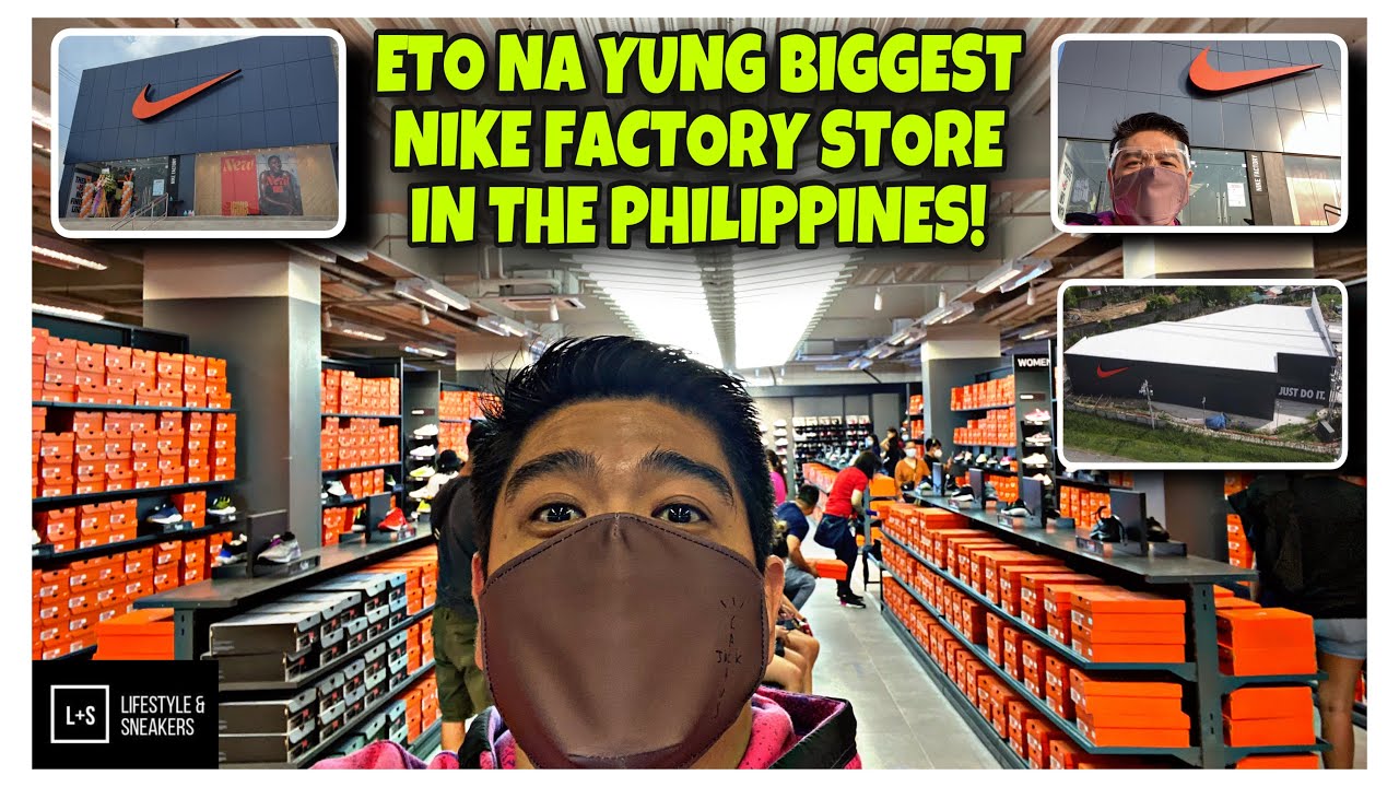 Where is the biggest Nike Store in the Philippines?