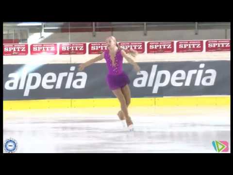 Cimlová Denisa MERAN CUP 2016 krátký program