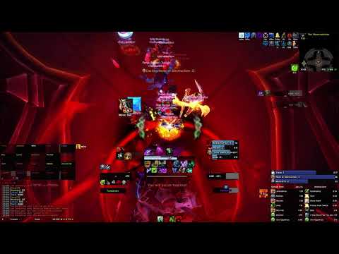 World 4th - Giga [FatSharkYes] - Sire Denathrius Mythic - DK PoV