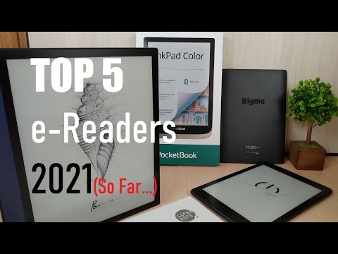 Top 5 e-Readers of 2021, so far