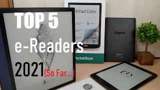 Top 5 e-Readers of 2021, so far