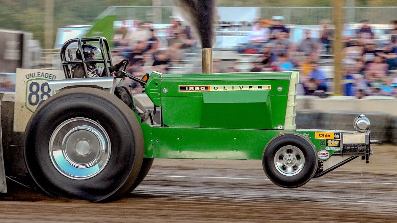 EPIC! Tractor Pulling! OSTPA Light-Limited Super Stock Tractors! Old Washington, OH 2025! 