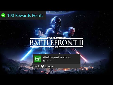 Star Wars Battlefront II Weekly Xbox Game Pass Quest Guide - [2x Holiday] Gain 2500 Score
