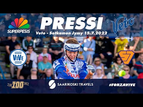PRESSI Vimpelin Veto - Sotkamon Jymy 15.7.2022
