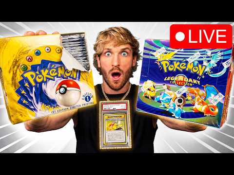 Opening $1,500,000 in Pokemon Boxes (Official Stream)