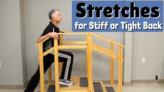 7 Great Stretches for A Stiff or Tight Back