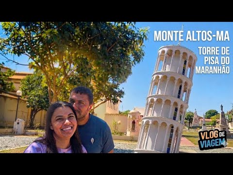 CONHECEMOS A MINI TORRE DE PISA DO MARANHÃO! 😱 (Vlog em Montes Altos - MA)