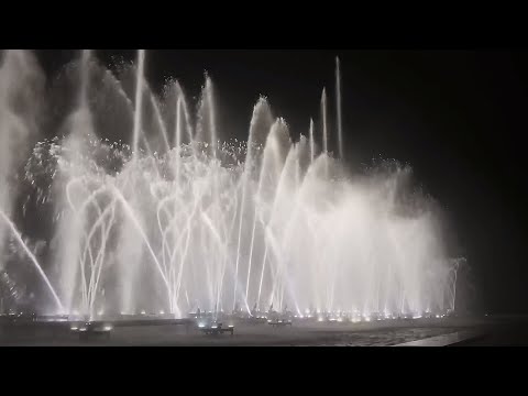 LONGWOOD GARDENS HD Night Fountain Pre-Show