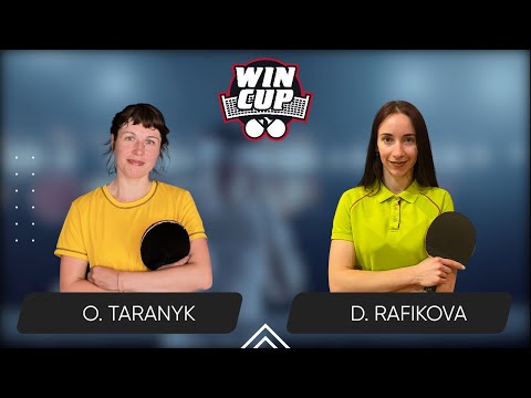 18:45 Olena Taranyk - Diana Rafikova West 4 WIN CUP 24.06.2024 | Table Tennis WINCUP