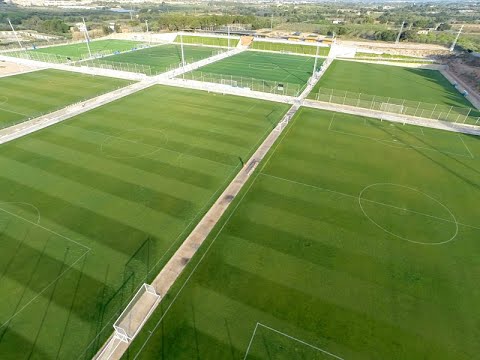 Futbol Salou, one of the best sports complexes in Europe.