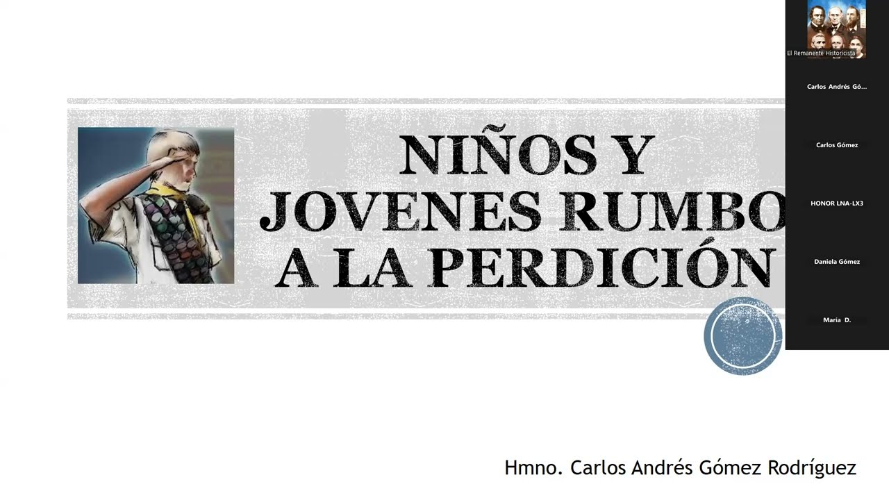 "NIÑOS Y JOVENES RUMBO A LA PERDICION". TEMA 7A: SCOUTS Y CLUBES DE LA MASONERIA. Andrés GÓMEZ,
