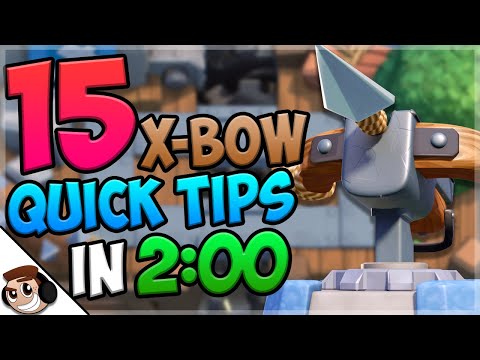 15 QUICK Tips About: Xbow🏹 - Clash Royale