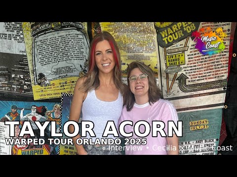 Taylor Acorn – Warped Tour Orlando 2025 Interview (Cecilia x Music Coast)
