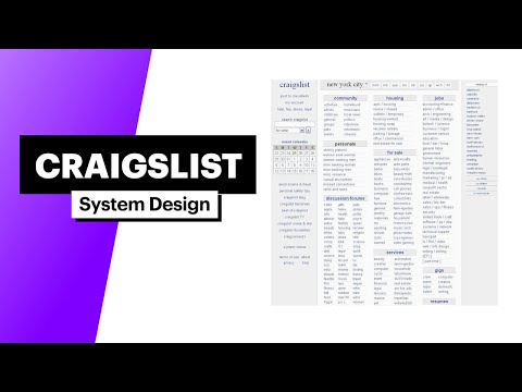 craigslist system design