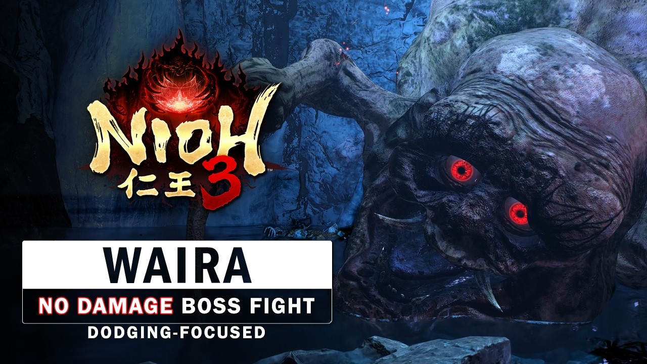 Nioh 3 - Waira Boss Fight (No Damage)